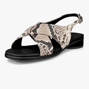 Ecco NWT Alba 25 slingback sandals